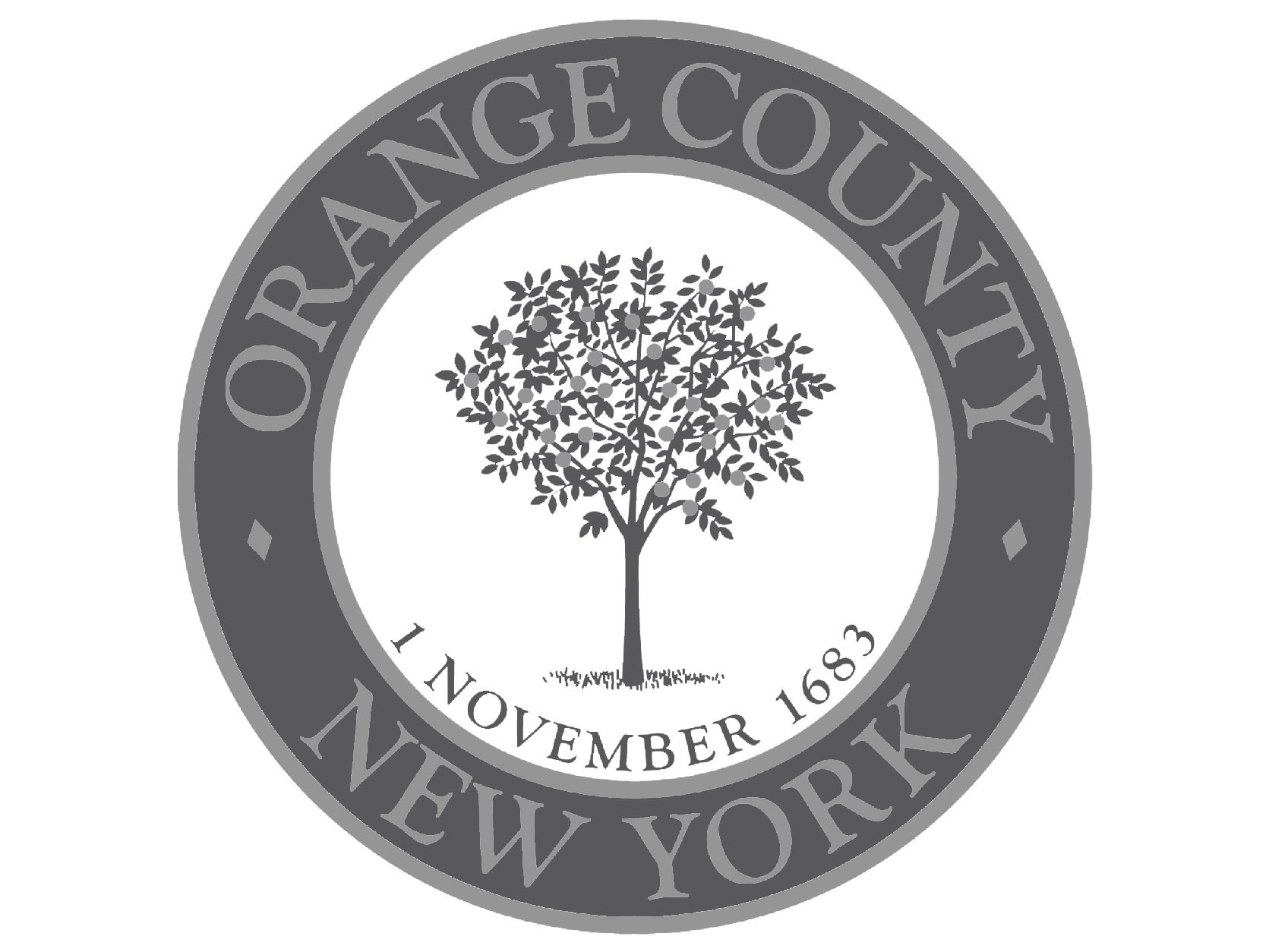 橙县纽约Logo